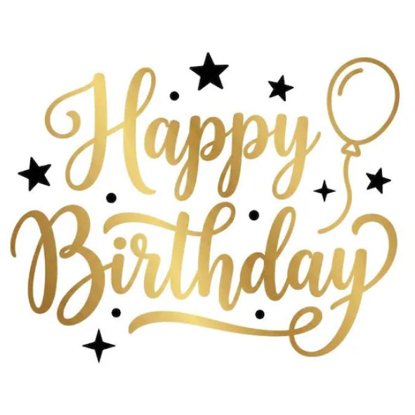 Verjaardag Goud