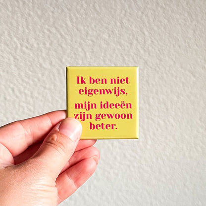 Eigenwijs