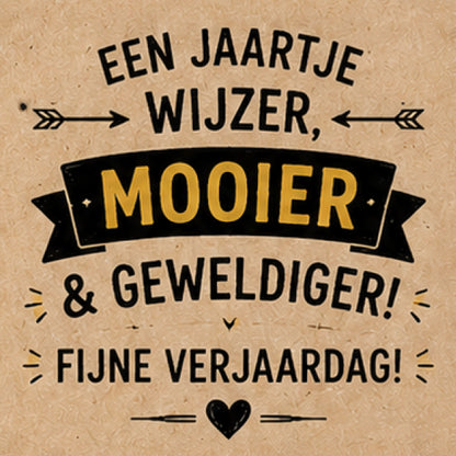 Verjaardag Craft
